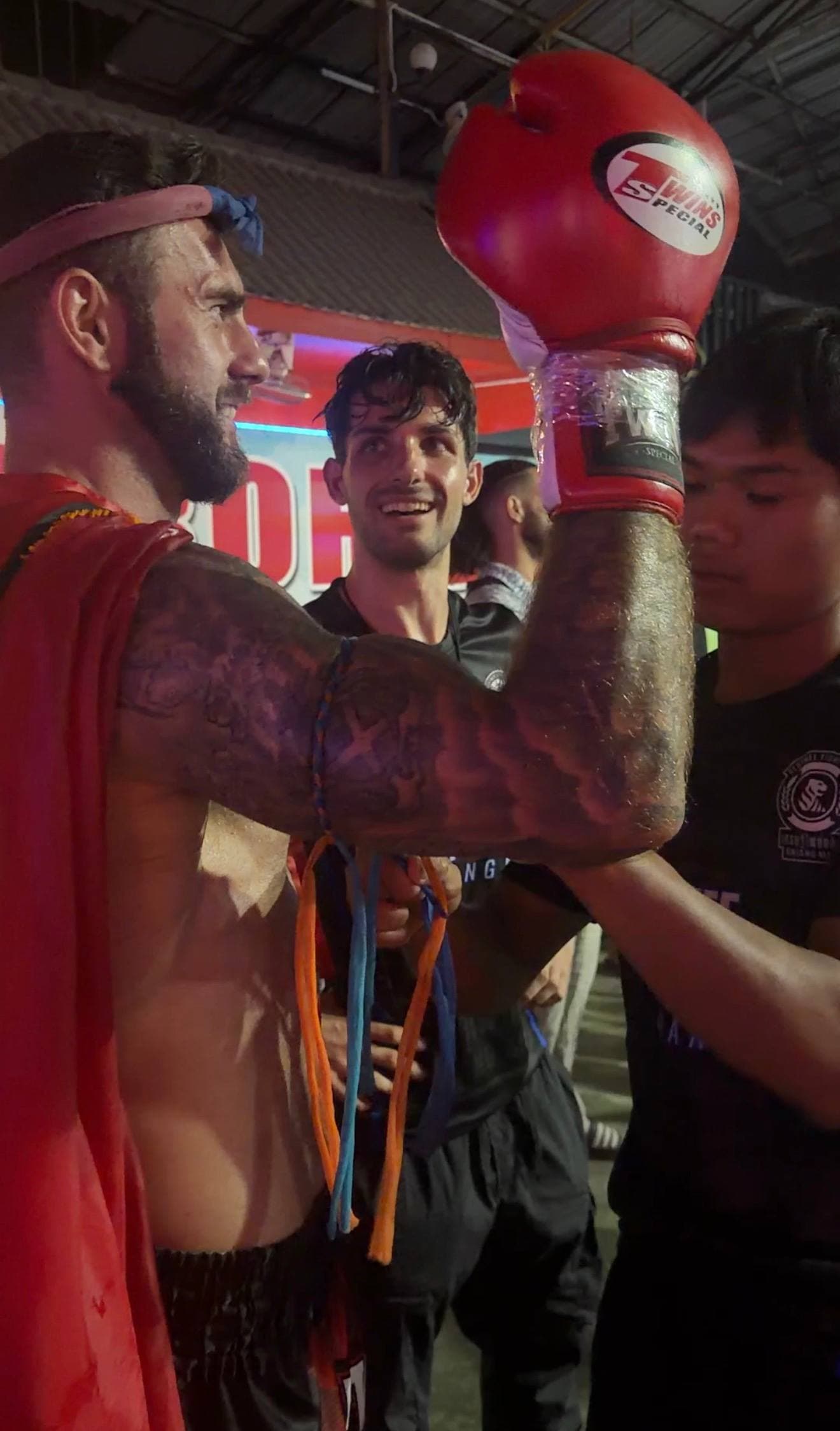 Nat Corry — first professional fight